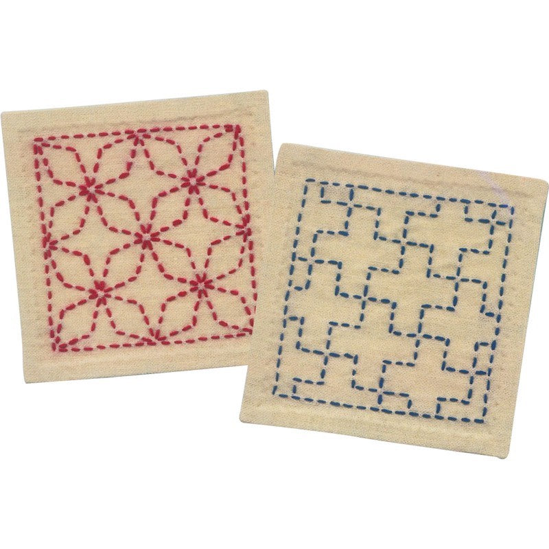 Olympus Sashiko Kit - Coasters - 2 pc. - Various Colors